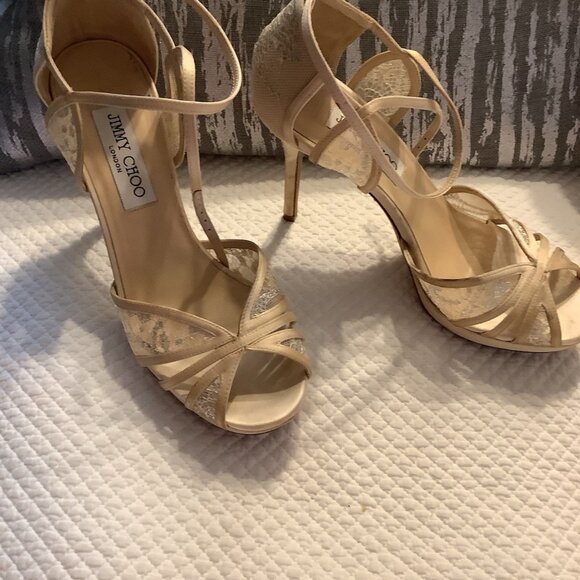 JIMMY CHOO Sandals Nude Color - Picture 2 of 7